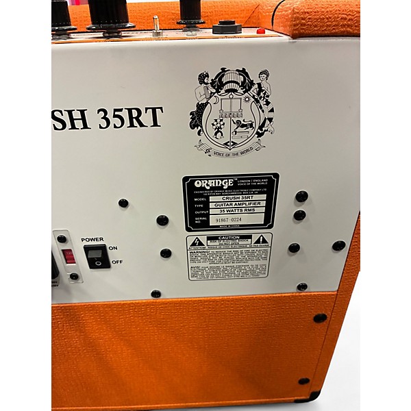 Used Orange Amplifiers Crush 35RT Guitar Combo Amp