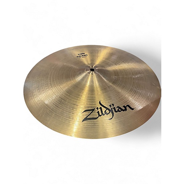 Used Zildjian 16in Thin Crash Cymbal