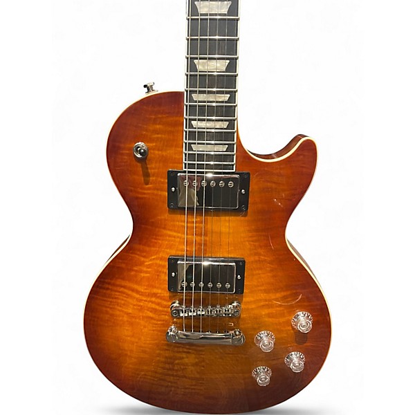 Used Epiphone Modern LP 2 Color Sunburst Solid Body Electric Guitar