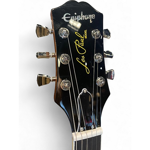 Used Epiphone Modern LP 2 Color Sunburst Solid Body Electric Guitar