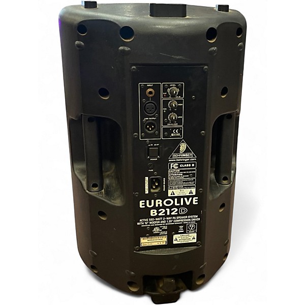 Used Behringer B212D 12in 2-Way 550W Powered Speaker