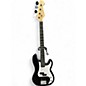 Used Donner Standard Series Black Electric Bass Guitar thumbnail