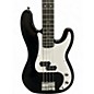 Used Donner Standard Series Black Electric Bass Guitar