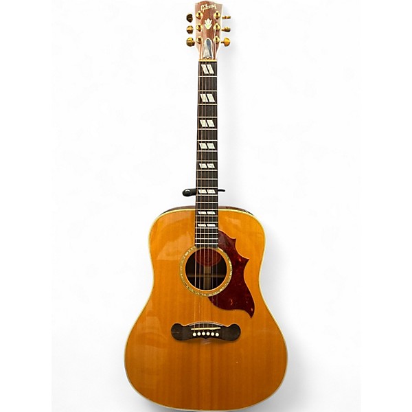 Used Gibson Songwriter Deluxe Natural Acoustic Electric Guitar