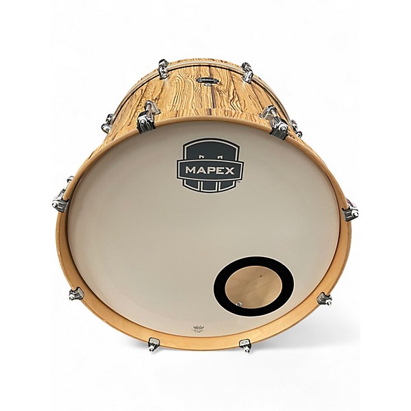 Used Mapex 4 Piece MARS SERIES DRIFTWOOD CHROME Drum Kit