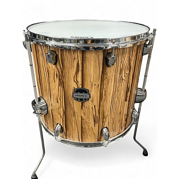 Used Mapex 4 Piece MARS SERIES DRIFTWOOD CHROME Drum Kit