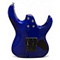 Used Ibanez GRX70QAL Left Handed Trans Blue Solid Body Electric Guitar