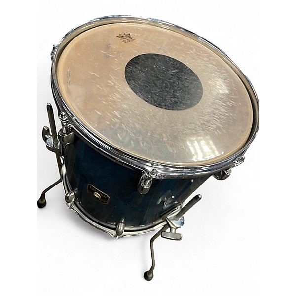 Used Gretsch Drums 14X14 Catalina Birch Floor Tom Blue Stain Drum