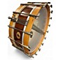 Vintage 1920s Ludwig 14X4.5 Thumb-Rod Snare No. 37 Natural Drum