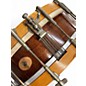 Vintage 1920s Ludwig 14X4.5 Thumb-Rod Snare No. 37 Natural Drum