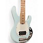 Used Sterling by Music Man Short Scale Stingray Daphne Blue Electric Bass Guitar