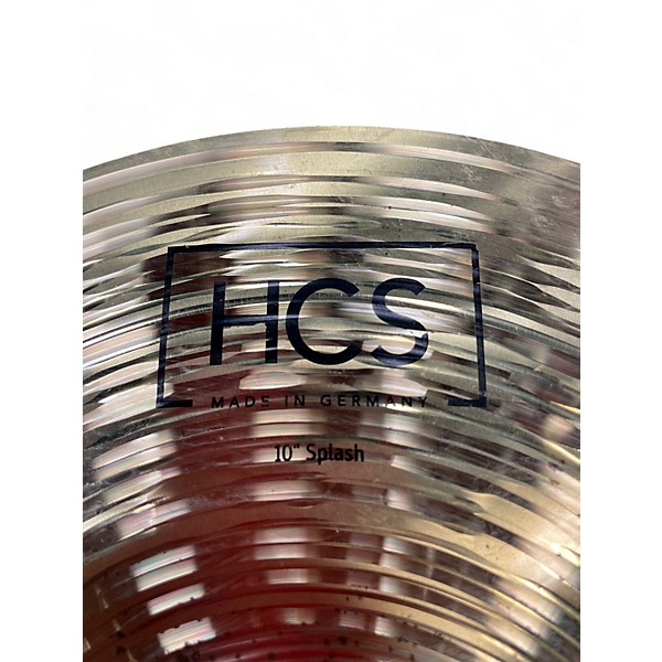Used MEINL 10in HCS Splash Cymbal