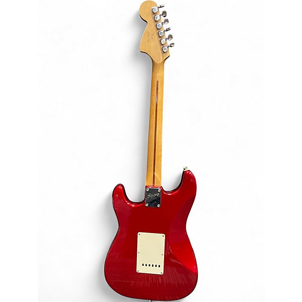Used Squier Affinity Stratocaster Candy Apple Red Solid Body Electric Guitar