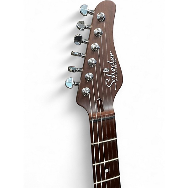 Used Schecter Guitar Research Traditional Van Nuys Gloss Natural Solid Body Electric Guitar