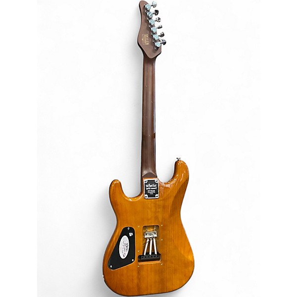 Used Schecter Guitar Research Traditional Van Nuys Gloss Natural Solid Body Electric Guitar