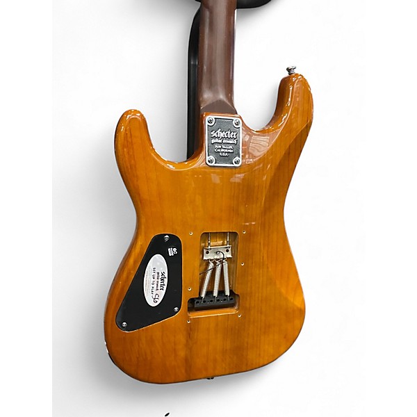 Used Schecter Guitar Research Traditional Van Nuys Gloss Natural Solid Body Electric Guitar