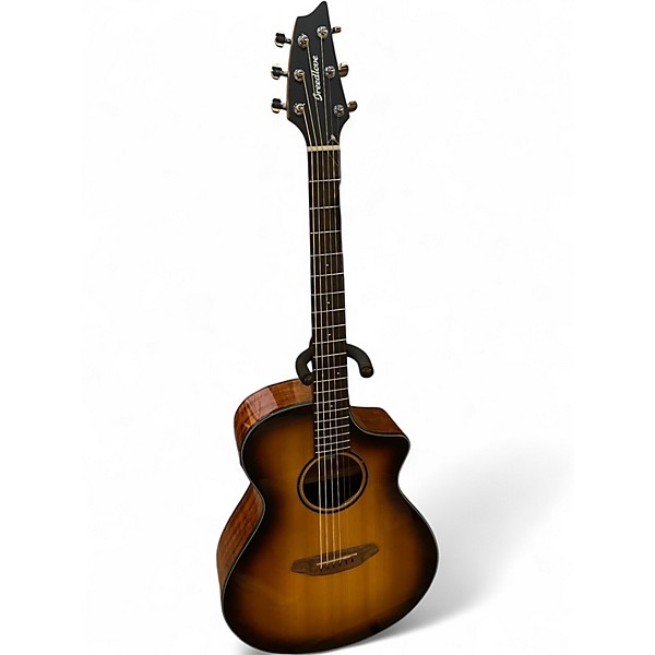 Used Breedlove DISCOVERY S CONCERT ED CE Tobacco Sunburst Acoustic Electric Guitar