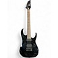 Used Ibanez RG7321 7 String Black Solid Body Electric Guitar thumbnail