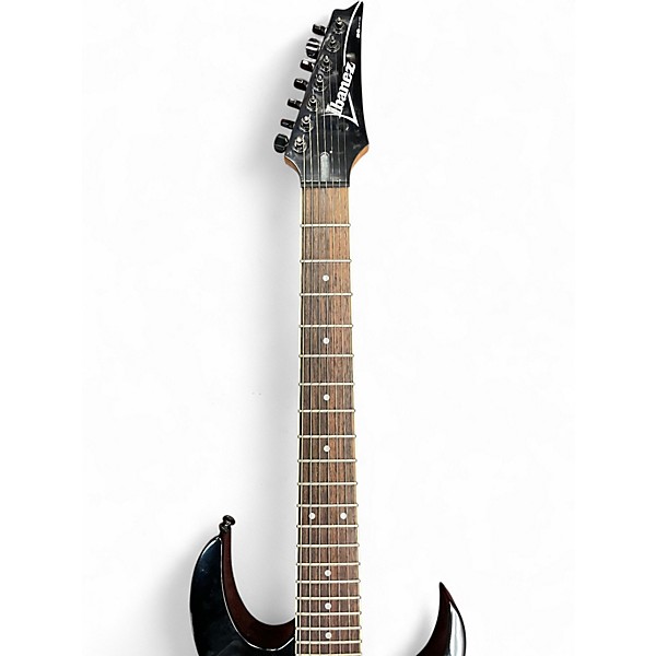 Used Ibanez RG7321 7 String Black Solid Body Electric Guitar