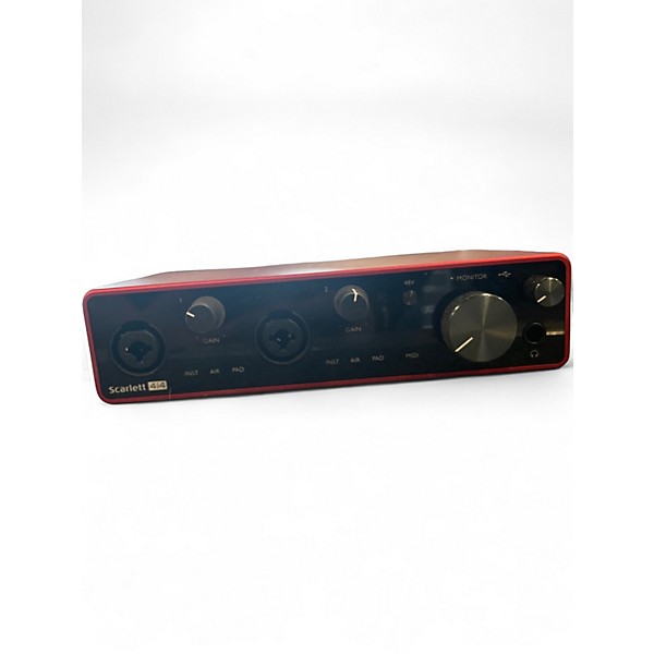 Used Focusrite Scarlett 4i4 Audio Interface