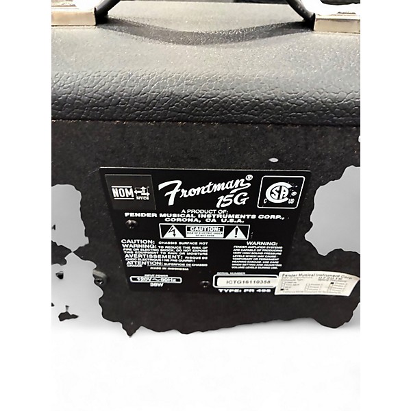 Used Fender Frontman 15G 15W Guitar Combo Amp