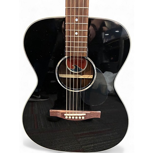 Used Eastman PCH2-OM Black Acoustic Guitar