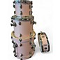 Used PDP by DW 4 Piece NEW YORKER Pink Drum Kit thumbnail