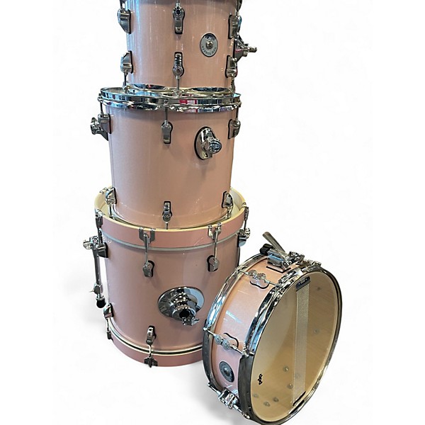 Used PDP by DW 4 Piece NEW YORKER Pink Drum Kit