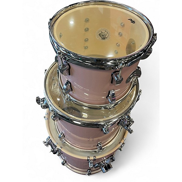 Used PDP by DW 4 Piece NEW YORKER Pink Drum Kit