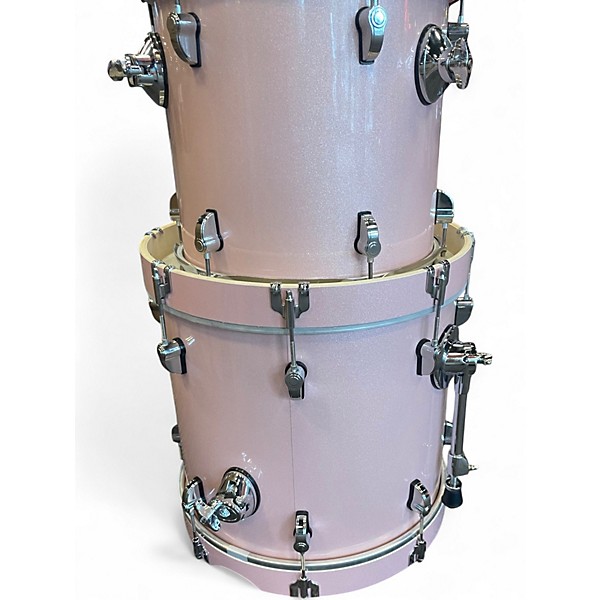 Used PDP by DW 4 Piece NEW YORKER Pink Drum Kit