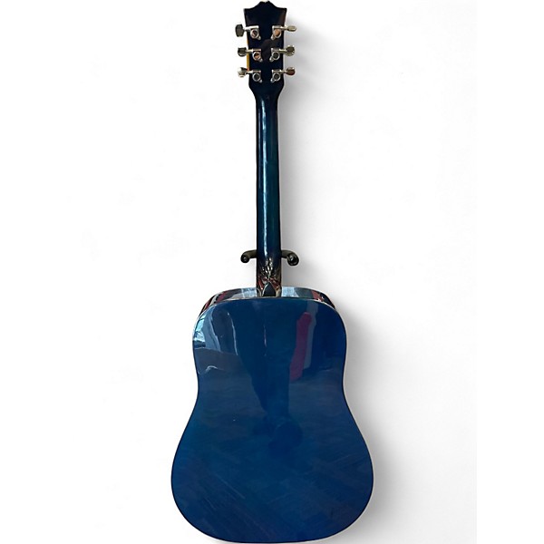 Used Kay K536 Blue Burst Acoustic Guitar