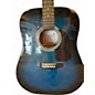Used Kay K536 Blue Burst Acoustic Guitar