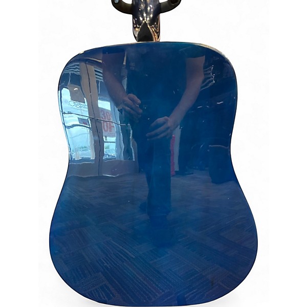 Used Kay K536 Blue Burst Acoustic Guitar
