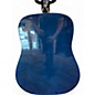 Used Kay K536 Blue Burst Acoustic Guitar