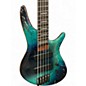 Used Ibanez SRMS805 Tropical Seafloor Electric Bass Guitar
