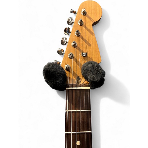 Used Warmoth Roasted Maple Partscaster Natural Solid Body Electric Guitar