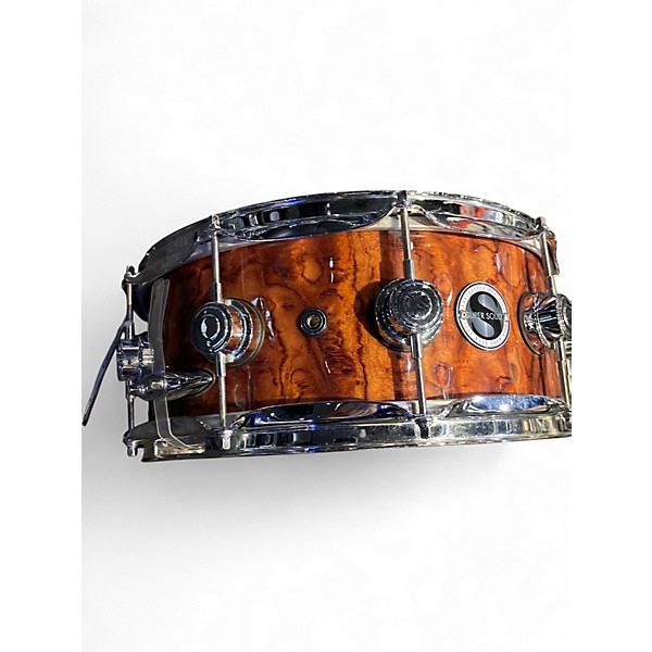 Used DW 14in SUPER SOLID SNARE WATERFALL BUBINGA Drum