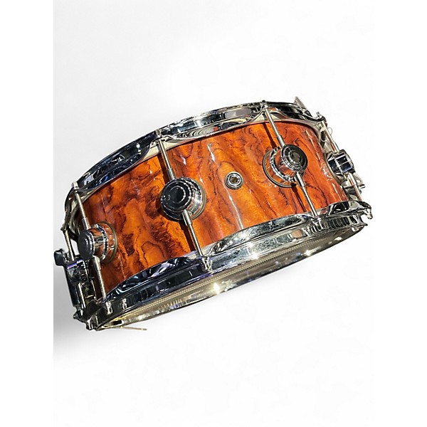 Used DW 14in SUPER SOLID SNARE WATERFALL BUBINGA Drum