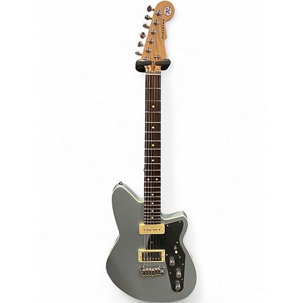 Used Reverend Double Agent Blue Solid Body Electric Guitar