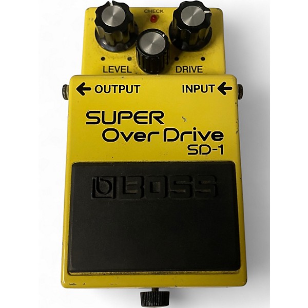 Used BOSS SD1 Super Overdrive Effect Pedal