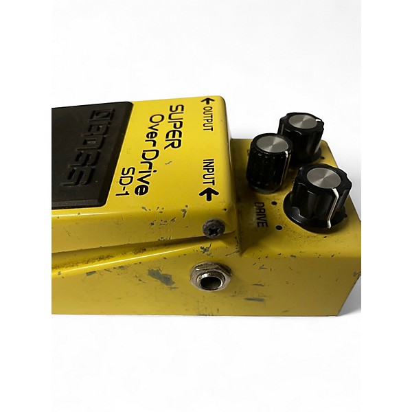 Used BOSS SD1 Super Overdrive Effect Pedal
