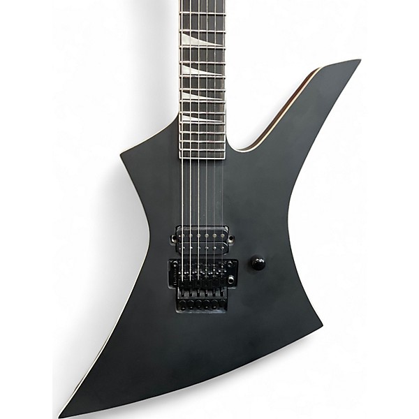 Used Jackson KELY PRO PLUS PURE METAL Flat Black Solid Body Electric Guitar