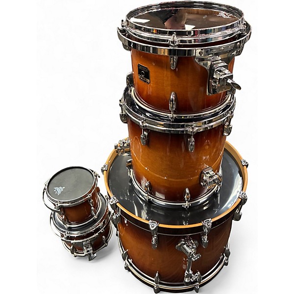 Used Gretsch Drums 5 Piece Renown Tobacco Burst Drum Kit