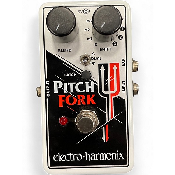 Used Electro-Harmonix Pitch Fork Polyphonic Pitch Shifting Effect Pedal
