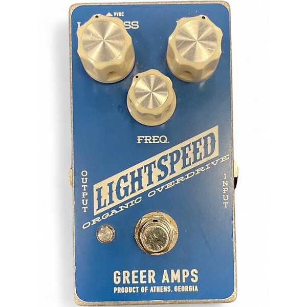 Used Greer Amplification LIGHT SPEED Effect Pedal