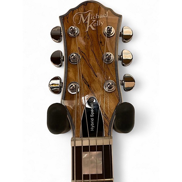 Used Michael Kelly Hybrid Special Brown Hollow Body Electric Guitar