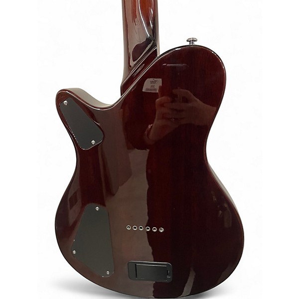 Used Michael Kelly Hybrid Special Brown Hollow Body Electric Guitar