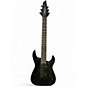 Used Jackson JS22-7 Dinky 7 String HT Black Solid Body Electric Guitar thumbnail