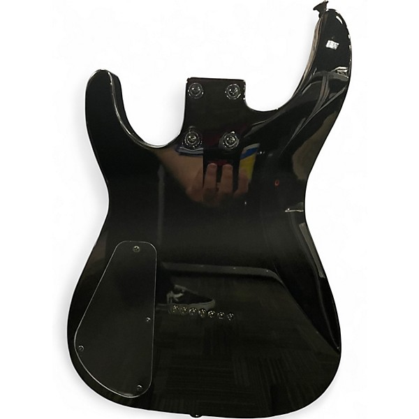 Used Jackson JS22-7 Dinky 7 String HT Black Solid Body Electric Guitar