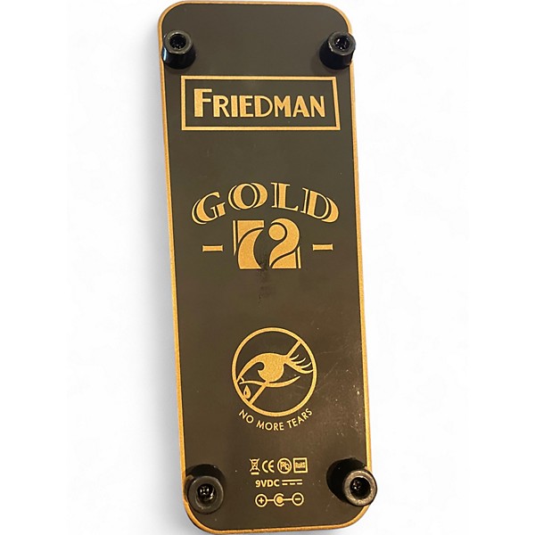 Used Friedman No More Tears Gold 72 Effect Pedal